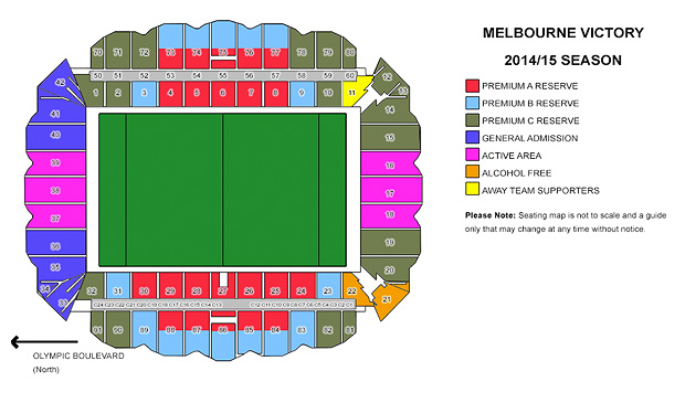 AAMI Park seating map