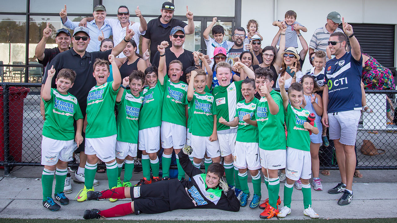 U19Junioren im Finale FC Bayern Kids Club