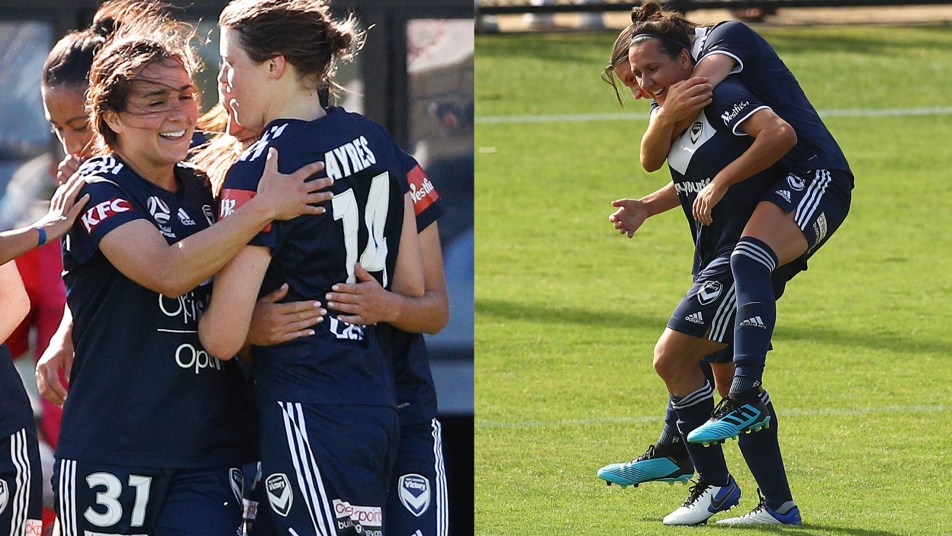 Melina Ayres and Lisa De Vanna