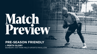 Men’s Match Preview | Victory vs Perth Glory in Bunbury