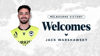 Melbourne Victory sign Jack Warshawsky