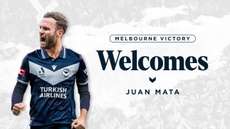 Juan Mata signs for Melbourne Victory 