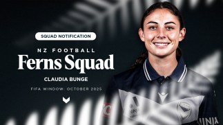 Bunge named in New Zealand Ferns Squad 