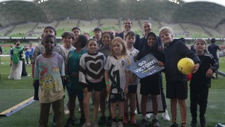 First Nations Football Fun at Victory  
