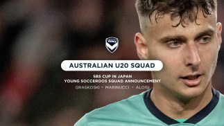 Victory trio named in latest Young Socceroos squad 