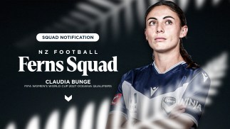 Bunge named in New Zealand Squad for crunch matches