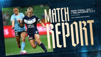Victory beaten out by City in first leg