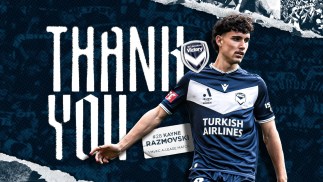 Academy graduate Razmovski departs Victory 