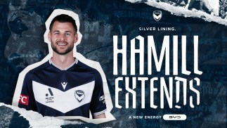 Hamill here to stay at Victory 
