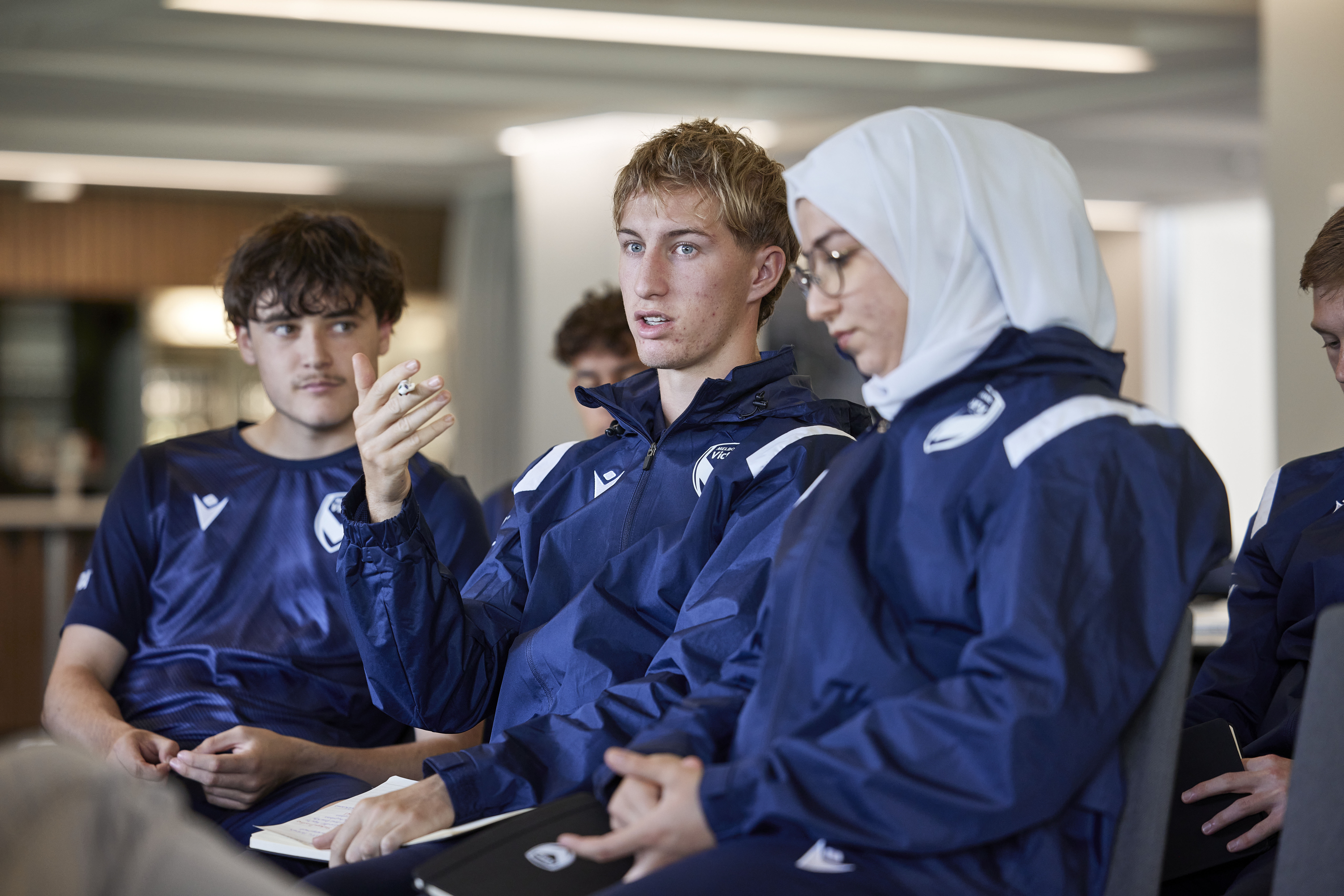 Melbourne Victory Sport and Business Program students