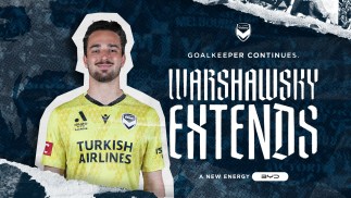 Victory ‘keeper Warshawsky pens multi-year contract 