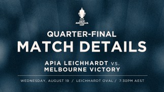 AUS Cup information announced for Victory’s Leichhardt trip