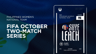 Victory signing Leach receives international selection