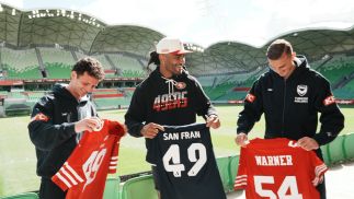 NFL touchdown in Melbourne: Victory welcome 49ers
